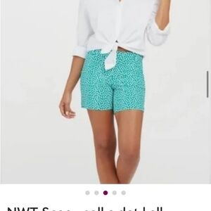 Green Polka Dot Fabric